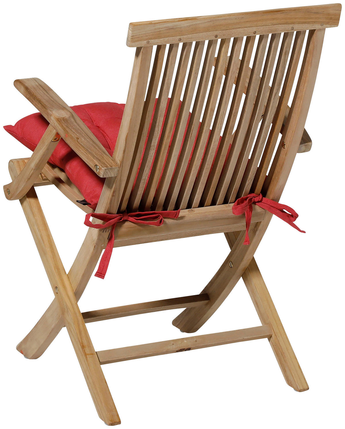 SITZKISSEN 46/46/6 cm    - Rot, Basics, Textil (46/46/6cm)