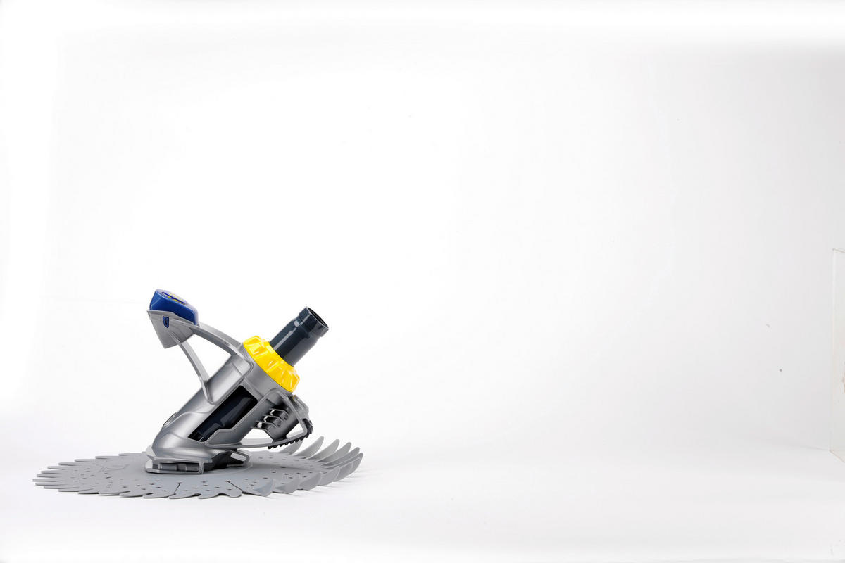 POOLSAUGER 2024  - Blaugrau, KONVENTIONELL, Kunststoff (41/36/28cm) - Gre