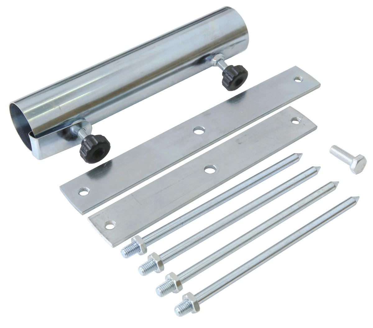 BODENHÜLSE - Silberfarben, Basics, Metall - Schneider