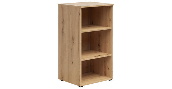 REGAL Eiche Artisan - Anthrazit/Eiche Artisan, MODERN, Holzwerkstoff/Kunststoff (45/83/40cm) - Carryhome