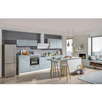 UGRADBENA KUHINJA - tirkizna, Design, drvni materijal - Celina