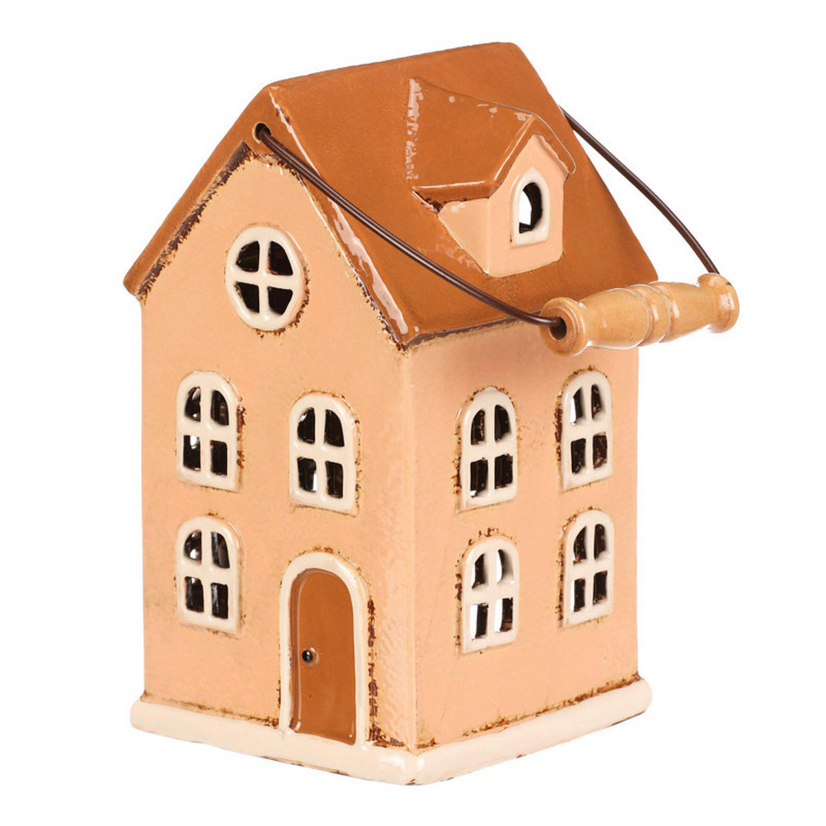 DEKORAČNÝ DOM - Basics, keramika (13/23/13cm)