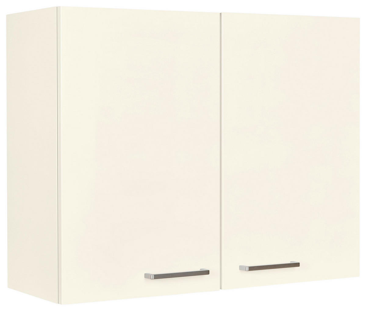 KÜCHENOBERSCHRANK 90/72/35 cm  in Magnolie  - Edelstahlfarben/Magnolie, MODERN, Holzwerkstoff (90/72/35cm) - Nobilia