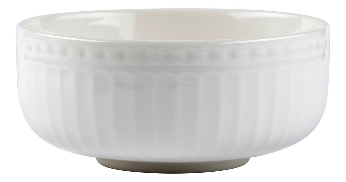 FRUKOSTSKÅL Sofia  14,5/14,5/7 cm  - vit, Klassisk, keramik (14,5/14,5/7cm) - Ritzenhoff Breker