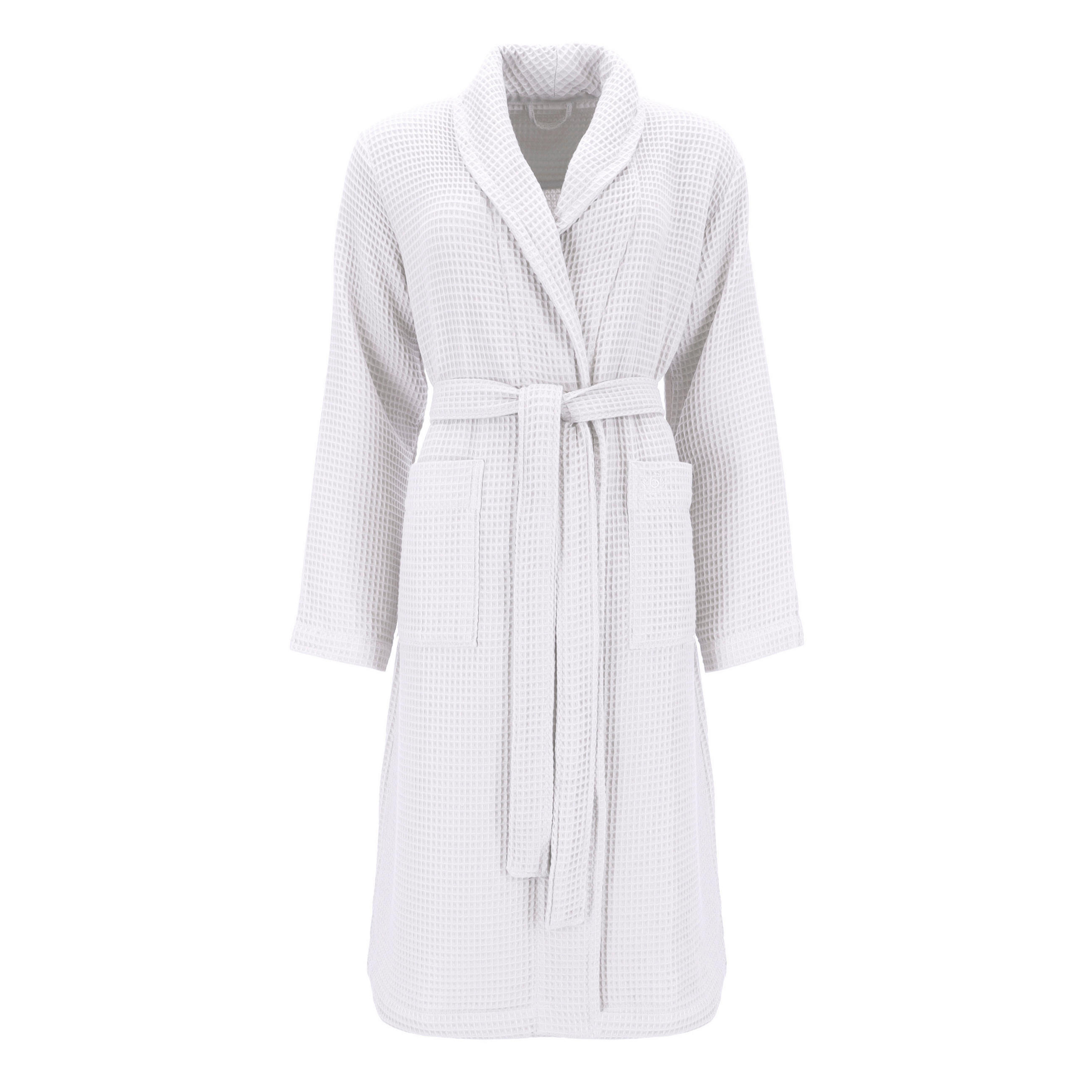 BADEMANTEL Lorrella M Damen  - Weiß, Basics, Textil (Mnull)