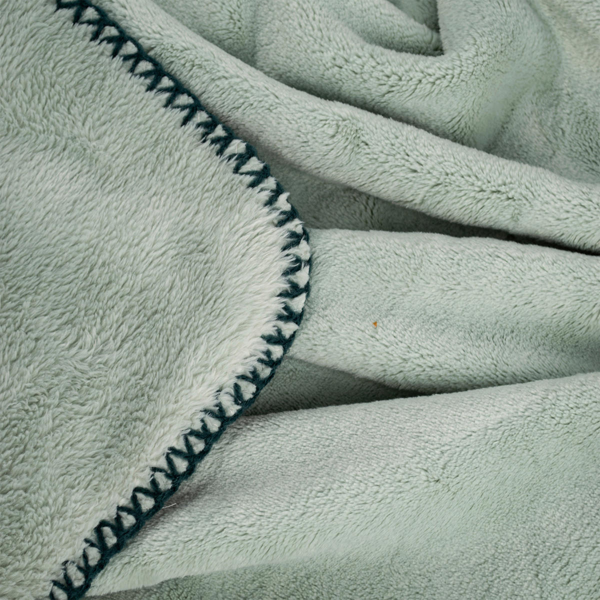 DEKA, polyester (recyklovaný), 140/190 cm - mätovozelená, Basics, textil (140/190cm) - Zoeppritz