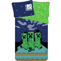 DETSKÁ POSTEĽNÁ BIELIZEŇ 140/200 cm  - zelená, Design, textil (140/200cm)