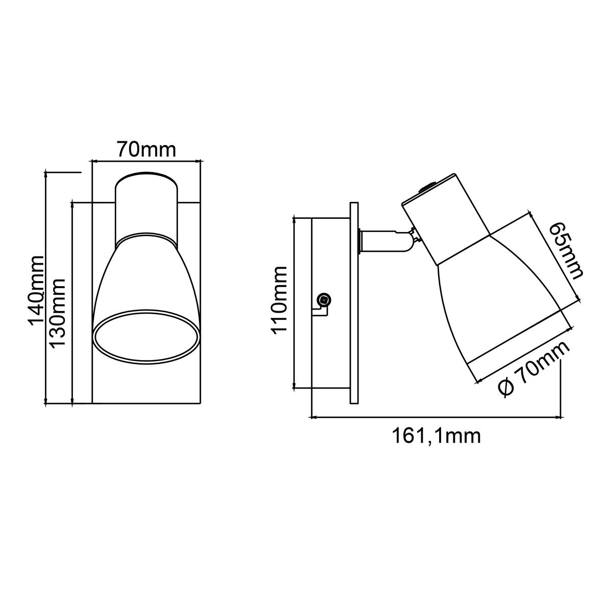 STRAHLER 14/7 cm   - Schwarz/Naturfarben, Basics, Holz/Metall (14/7cm) - Brilliant