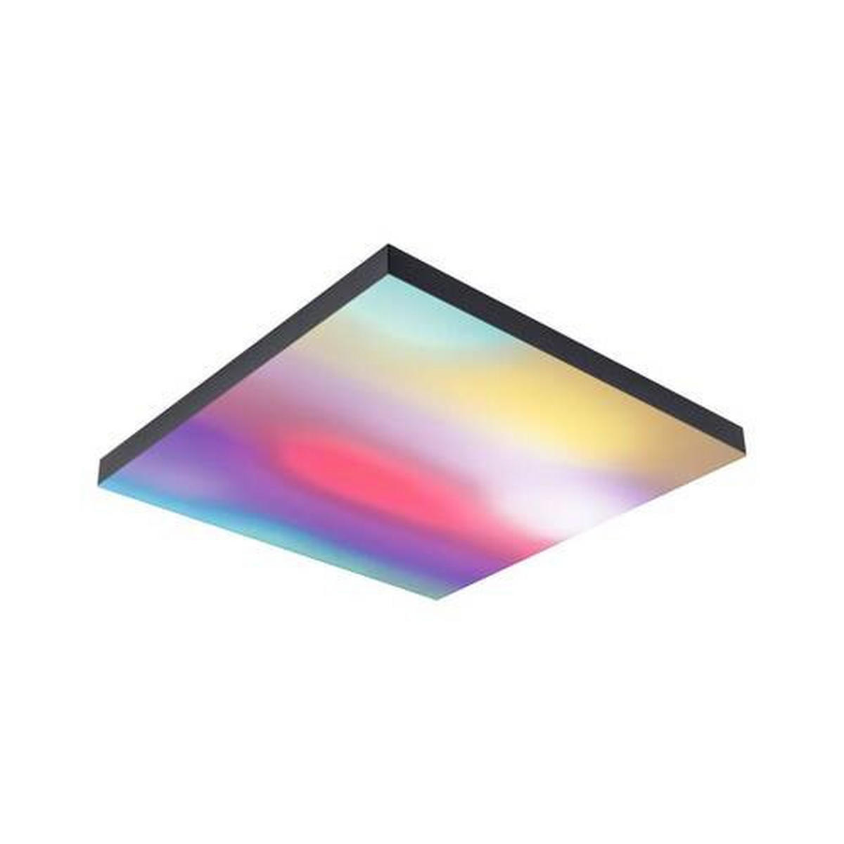 LED-PANEEL 45/45/6,4 cm   - Schwarz, Basics, Metall (45/45/6,4cm) - Paulmann
