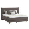 BOXSPRINGBETT 180/200 cm  in Braun  - Eichefarben/Braun, Design, Holzwerkstoff/Textil (180/200cm) - home24