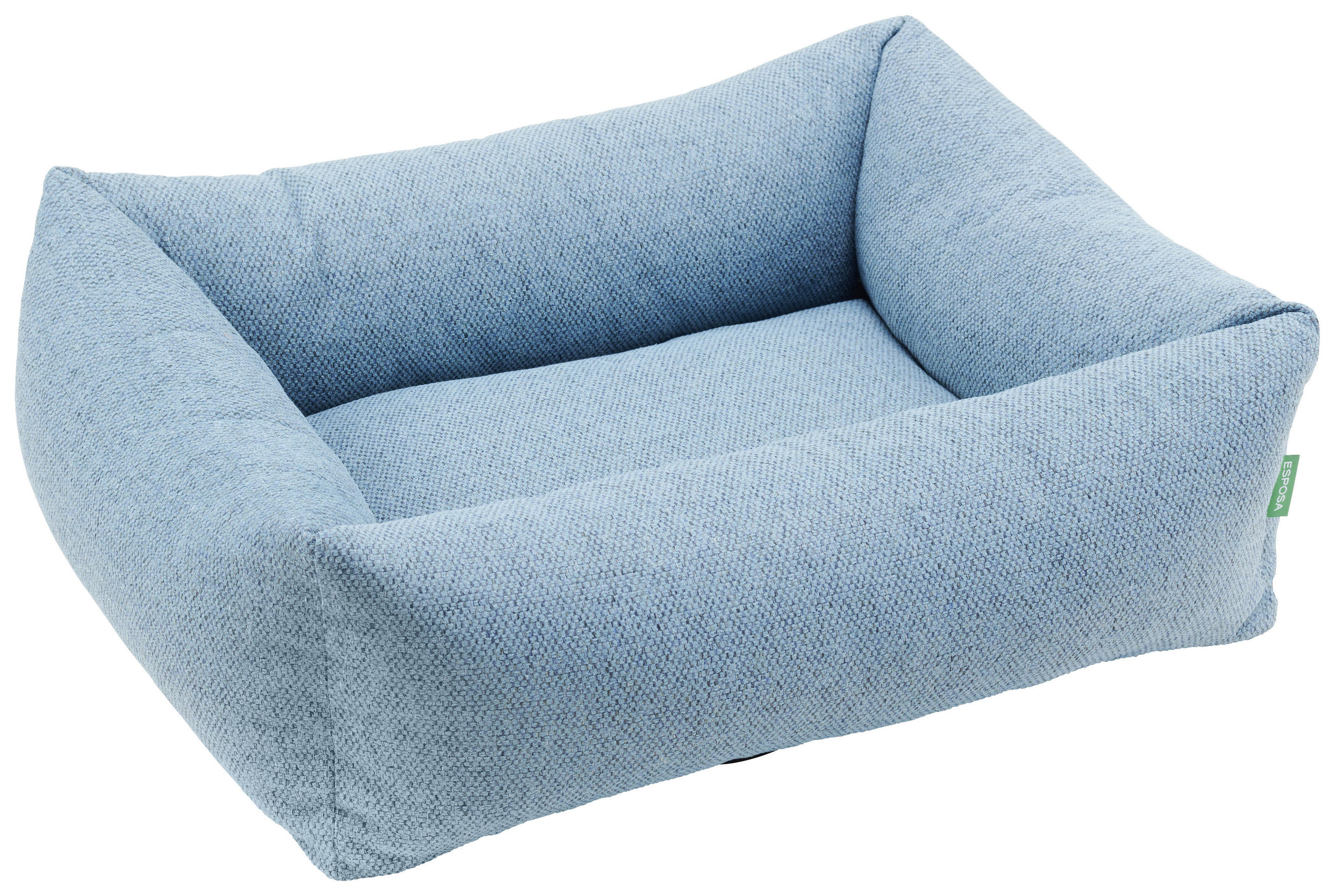 HUNDEBETT - Blau, Basics, Textil (70/55cm) - MID.YOU