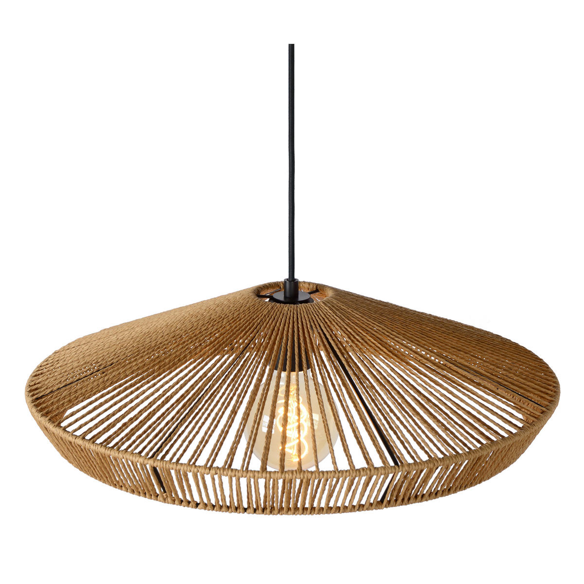 HÄNGELEUCHTE YUNKAI 50/50/145 cm   - Natur (50/50/145cm) - Lucide