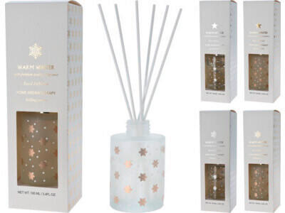 DIFUZOR DE AROME   - Trend, sticlă/lemn (6/6/9.5cm)