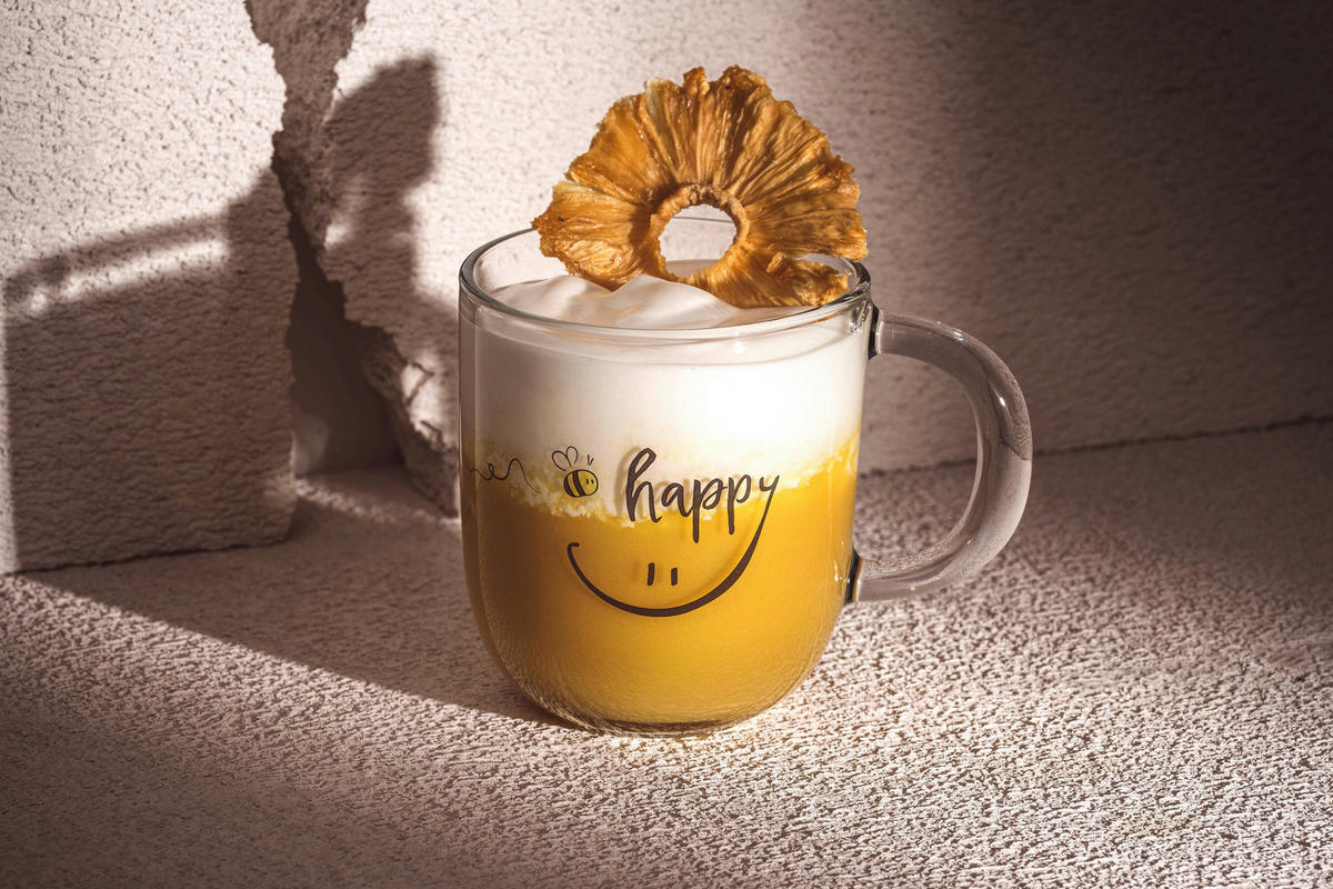TASSE EMOZIONE   400 ml  - Transparent/Gelb, Basics, Glas (12,5/10,0/8,7cm) - Leonardo