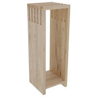 BLOMBORD i trä 31/31/90 cm    - ekfärgad, Natur, trä (31/31/90cm) - Linea Natura