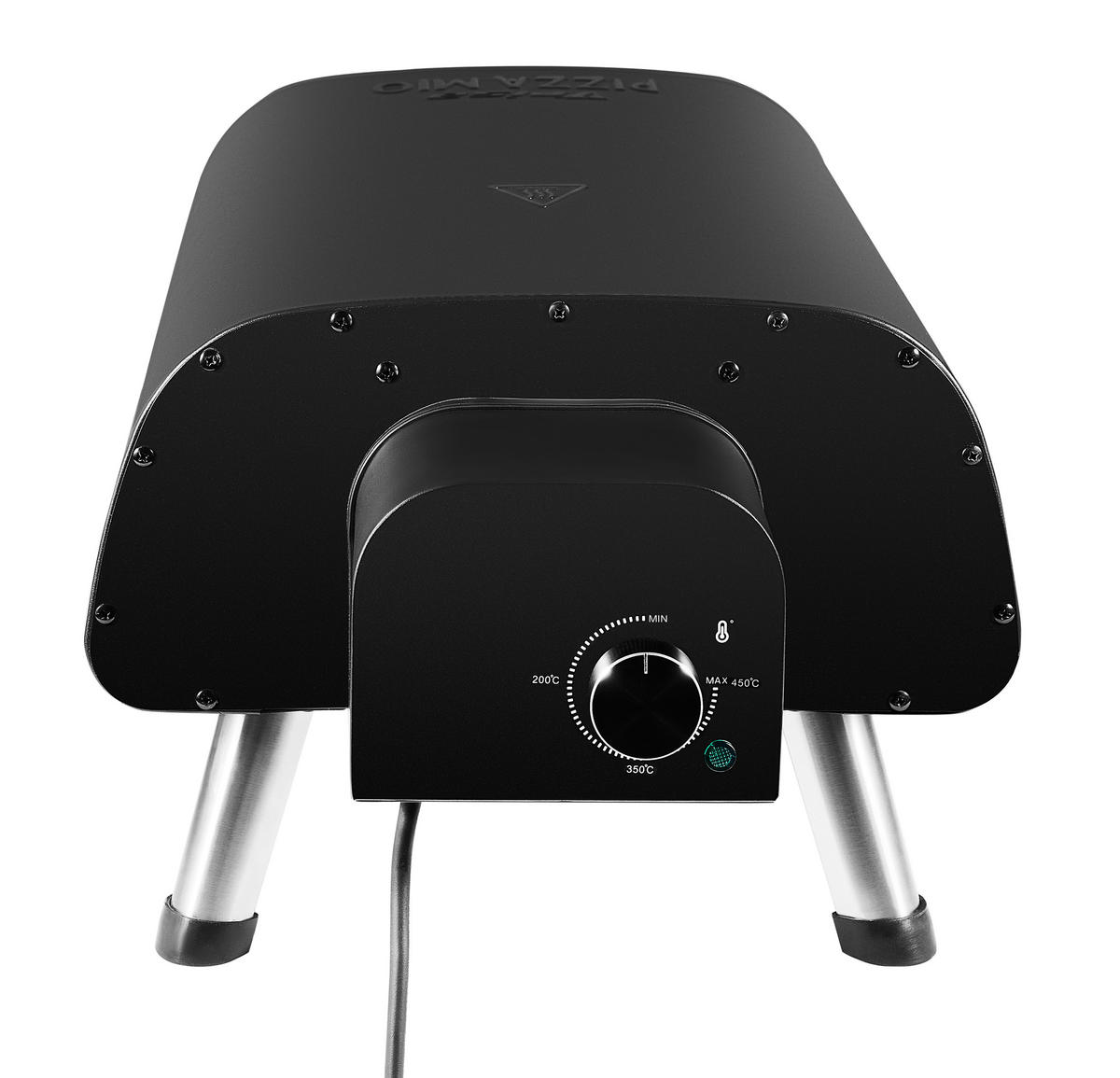 PIZZAOFEN - Schwarz, Basics, Metall (59/29,5/36cm) - Trisa Electronics