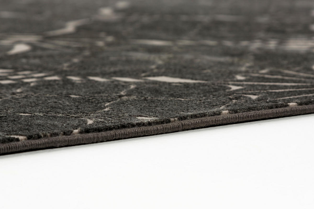 WEBTEPPICH 140/200 cm Cornflower Double Graphitfarben  - Graphitfarben, Design, Textil (140/200cm) - Joop!