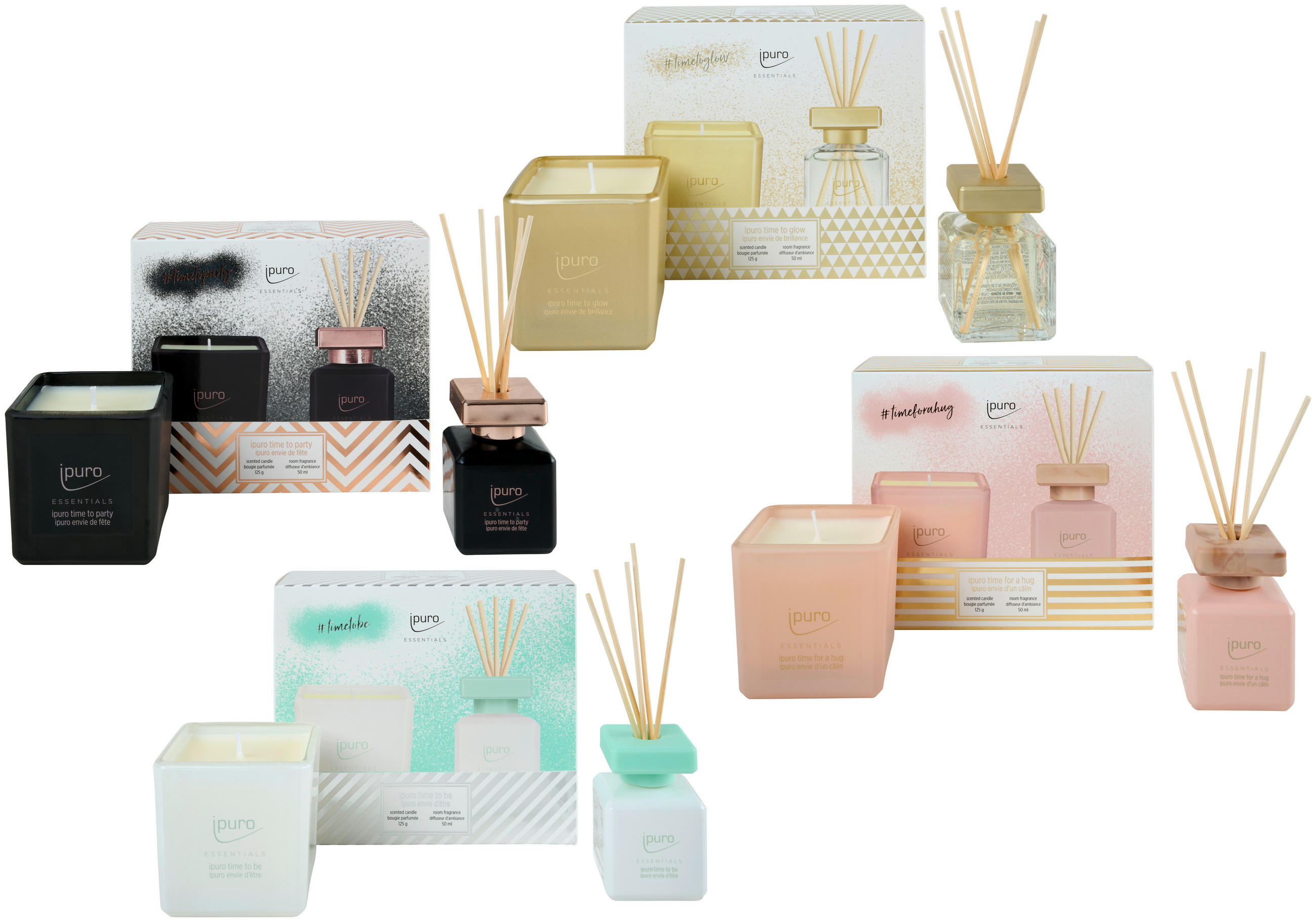 DIFFUSER 50 ml  - Weiß, Basics, Glas (50ml) - Ipuro