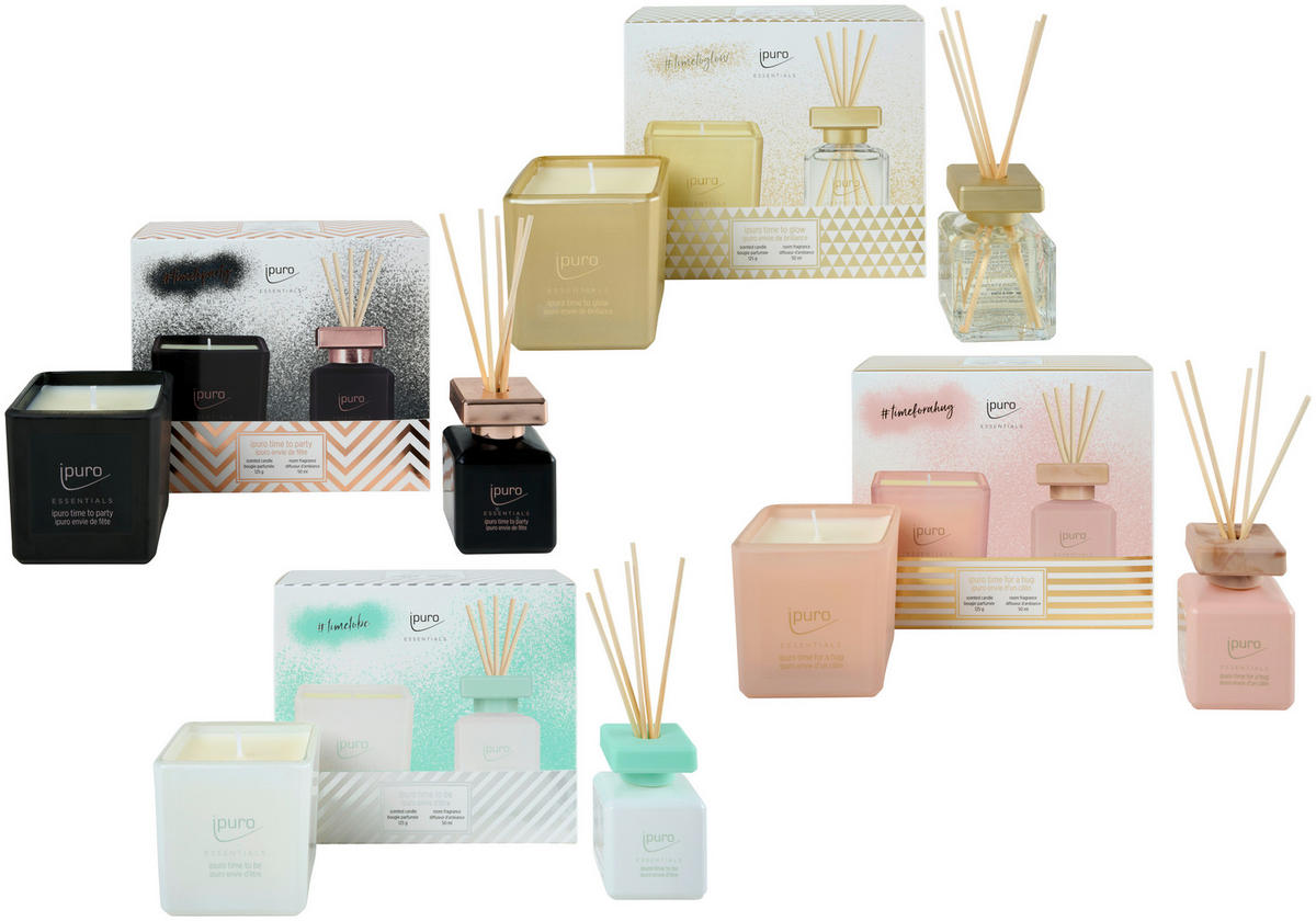 DIFFUSER 50 ml  - Schwarz, Basics, Glas (50ml) - Ipuro