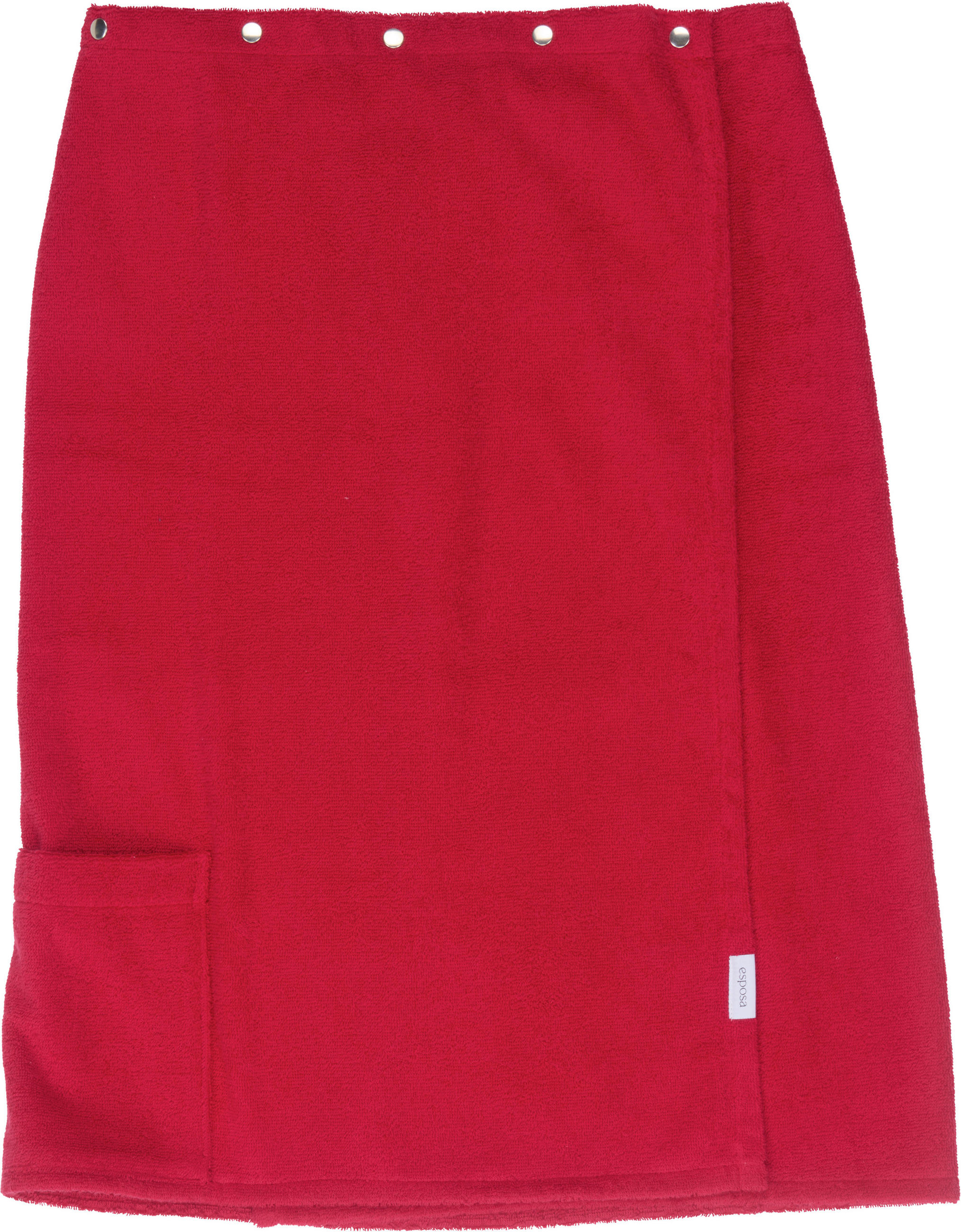 KILT DO SAUNY veľkosť: 70/120 cm - bordová, Basics, textil (70/120cm) - Esposa