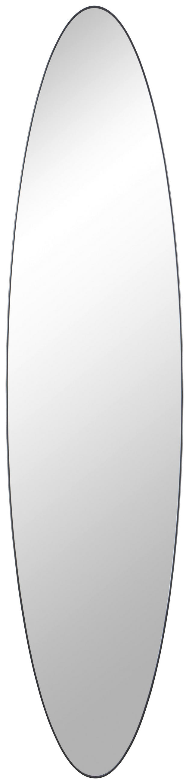 Spiegel Border Ii Schwarz 150x34 Cm