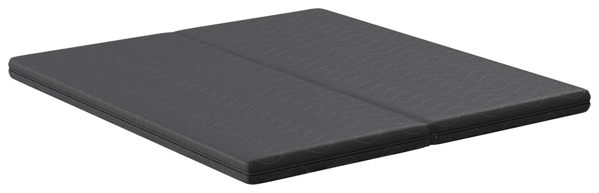 FALTMATRATZE 90/180/200 cm  - Anthrazit, Basics, Textil (90/180/200cm) - Carryhome