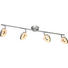 LED-STRAHLER - Silberfarben, Design, Kunststoff/Metall (78/9/15cm) - Boxxx LED-STRAHLER - Silberfarben, Design, Kunststoff/Metall (78/9/15cm) - Boxxx