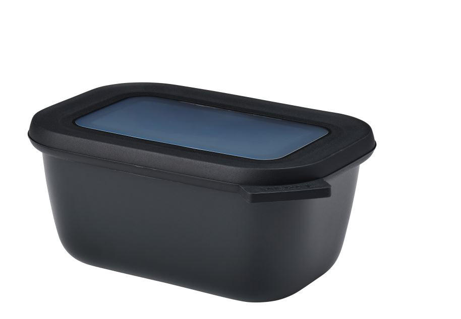 Mepal Vorratsdose Cirqula Schwarz, Transparent