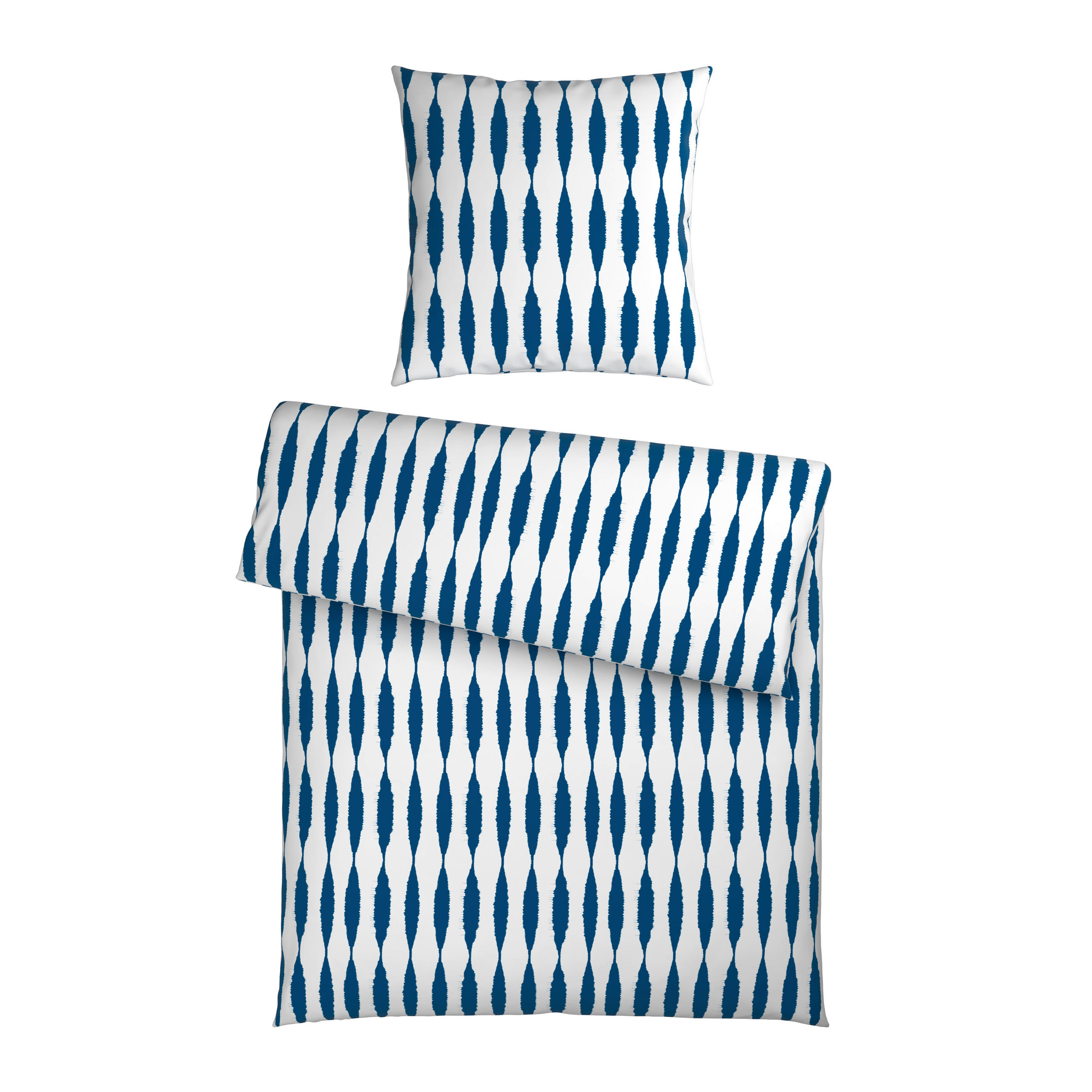 BETTWÄSCHE Voile 155/220 cm  - Blau, Textil (155/220cm) - Novel