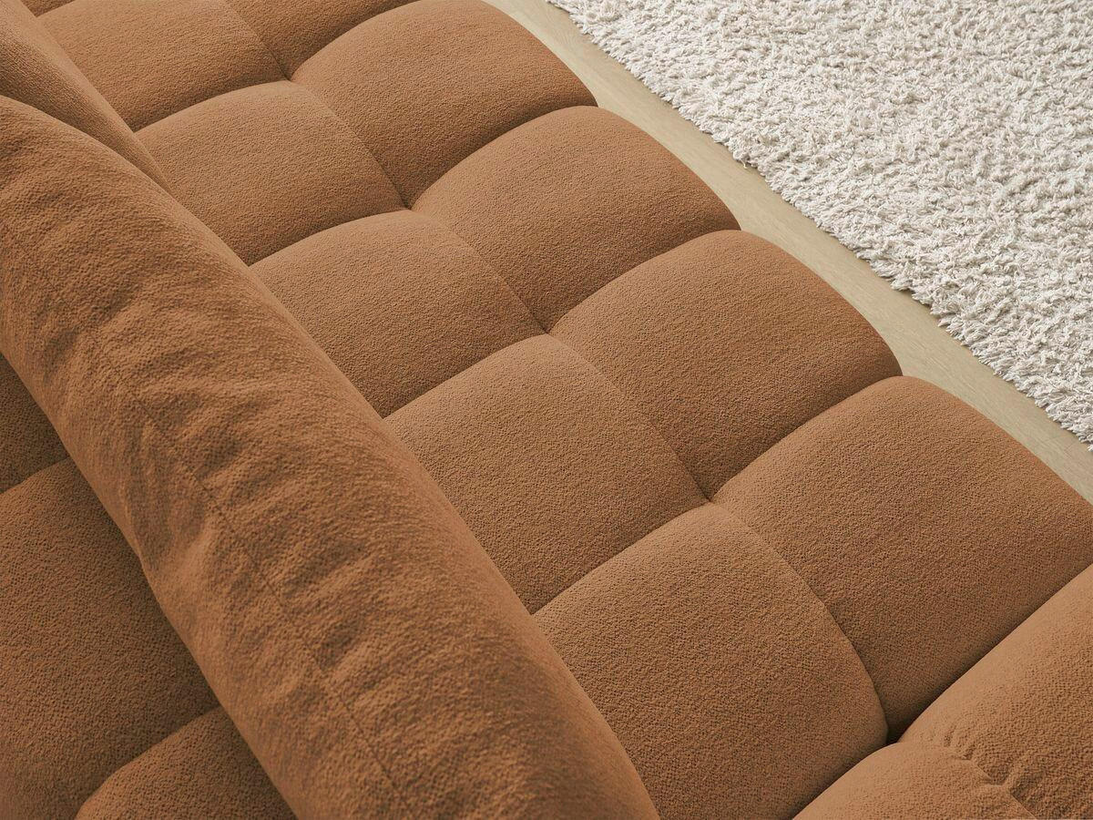 SCHLAFSOFA Flachgewebe Orange  - Schwarz/Orange, MODERN, Kunststoff/Textil (278/115/90cm) - Livetastic