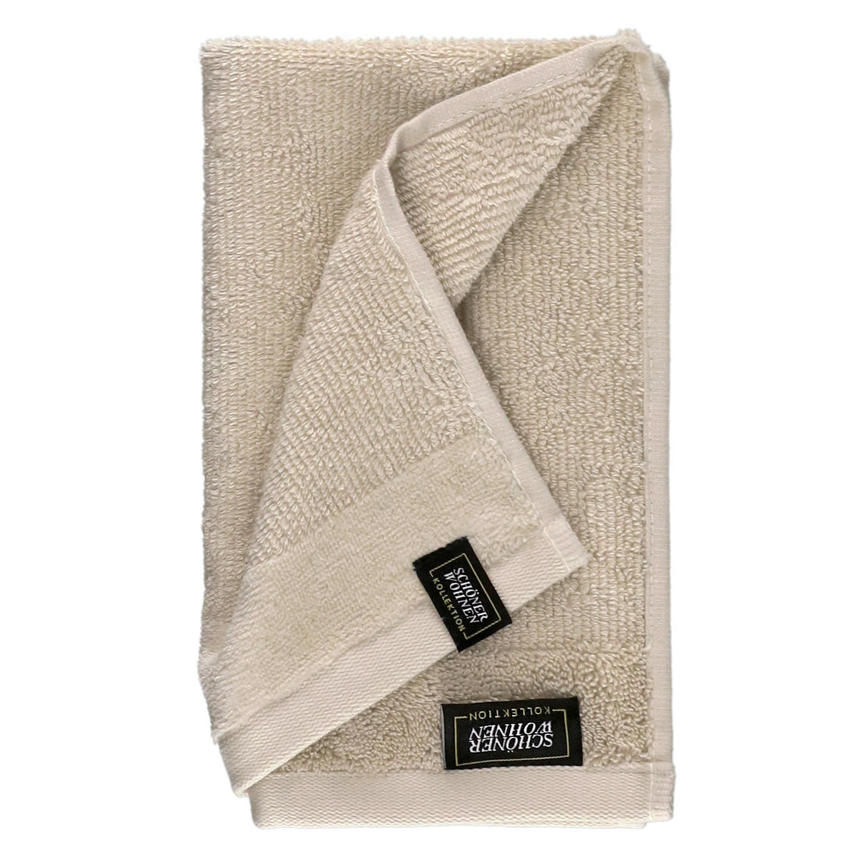 FROTTIERSET SW-Sense Blau, Beige 5-teilig  - Blau/Beige, Basics, Textil (70x140/50x100cm) - Schöner Wohnen