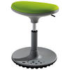 BÜROHOCKER 38/48/27,5 cm  - Limette/Grau, Design, Kunststoff/Textil (38/48/27,5cm) - Paidi