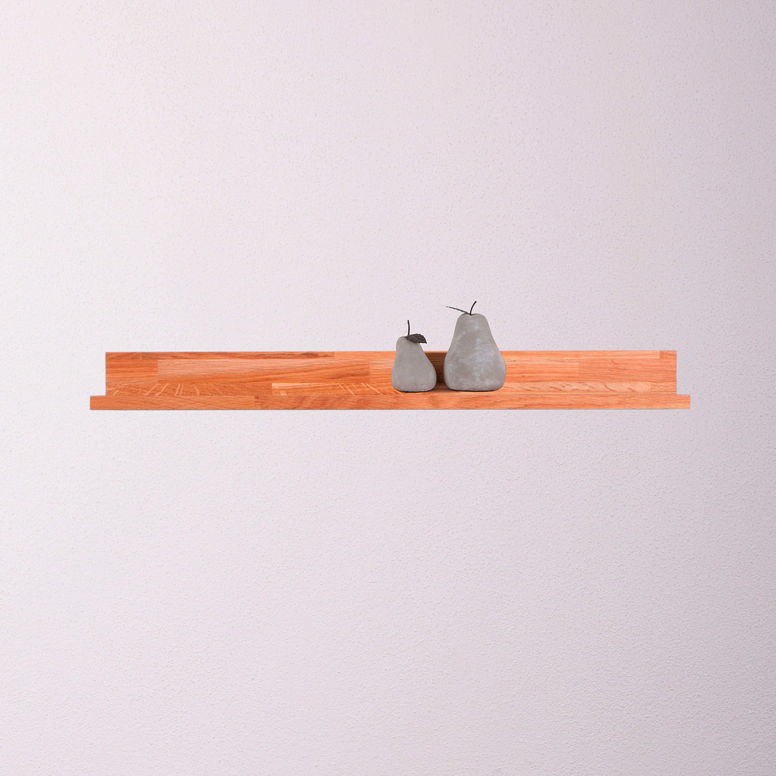 WANDBOARD in 80/8/20 cm Eichefarben  - Eichefarben, Basics, Holz (80/8/20cm)