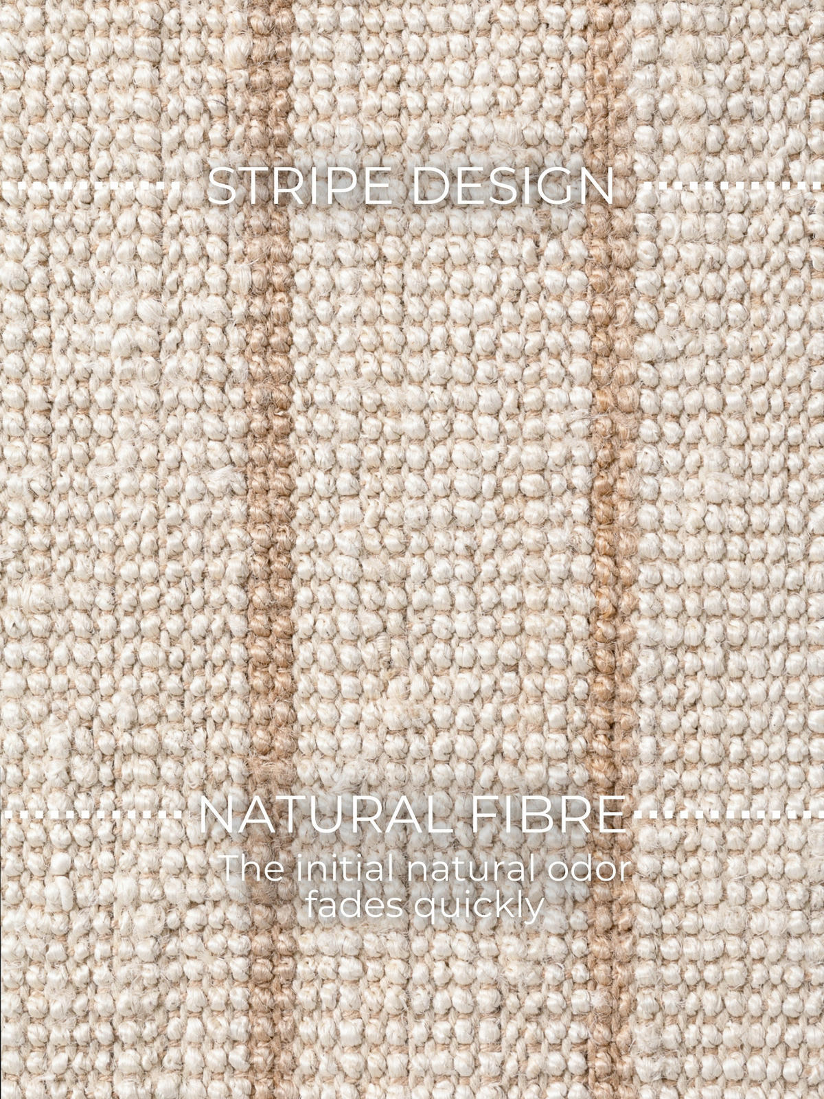 JUTETEPPICH 160/230 cm Harvest Creme, Goldfarben  - Goldfarben/Creme, Design, Textil (160/230cm) - Elle Decoration