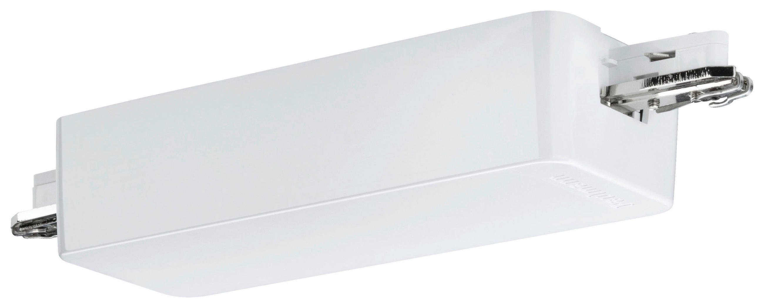 SCHIENENSYSTEM-ADAPTER URail 15,5/3,5/5,6 cm   - Weiß, Design, Metall (15,5/3,5/5,6cm) - Paulmann