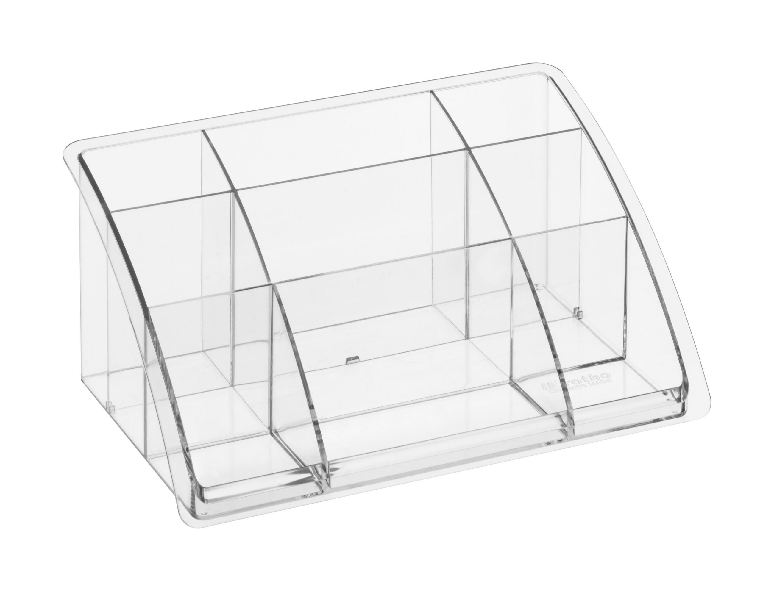 STIFTEHALTER  in Transparent  - Transparent, Basics, Kunststoff (19,8/12,8/9,3cm) - Rotho