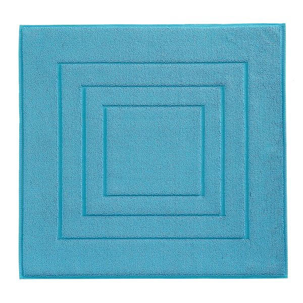 BADEMATTE Türkis 60/60 cm  - Türkis, Basics, Textil (60/60cm) - Vossen