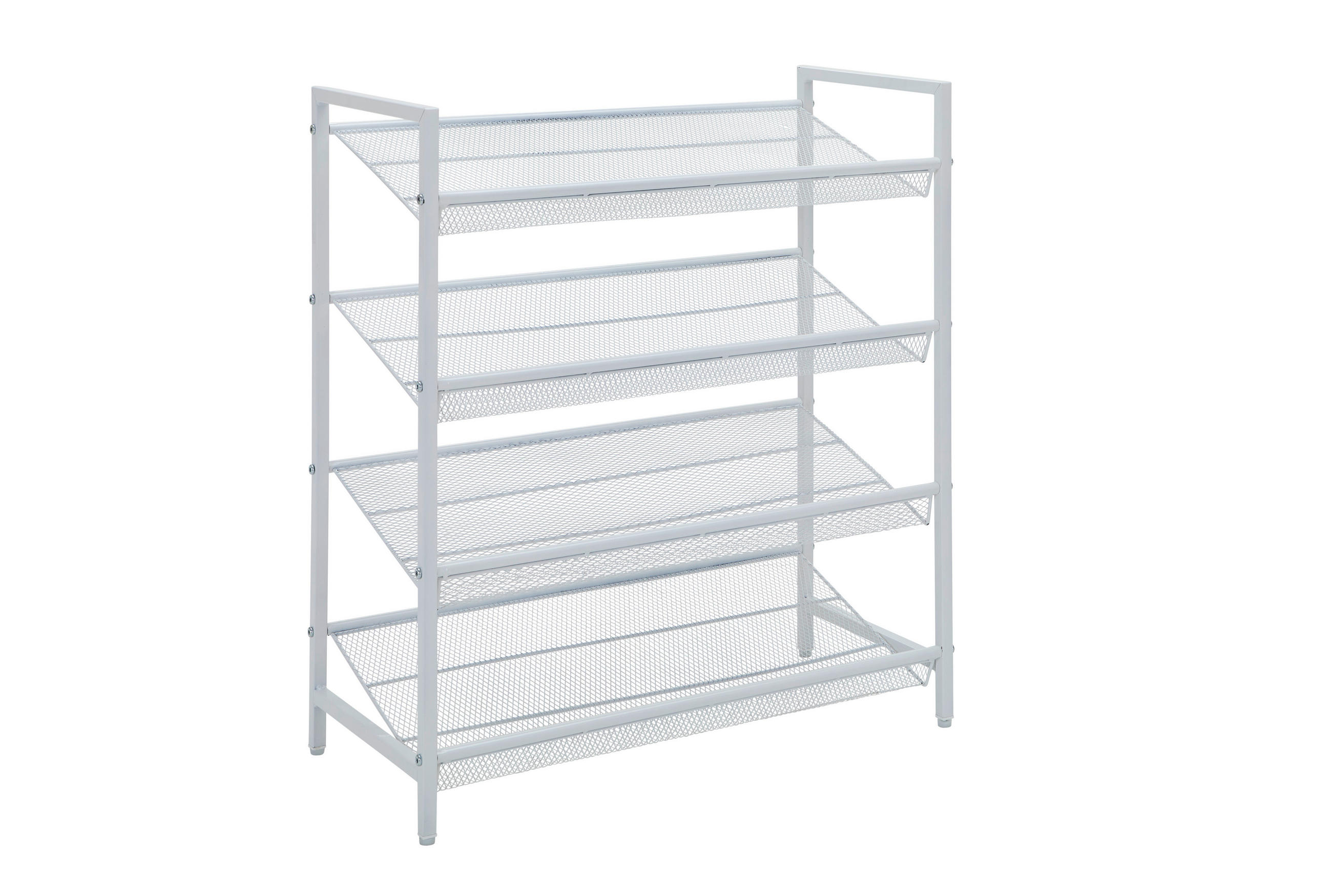 Boxxx REGÁL NA BOTY, bílá, 63/71.5/30 cm