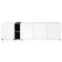 LOWBOARD 184/50/43 cm - Anthrazit/Schwarz, Design, Holzwerkstoff/Kunststoff (184/50/43cm) - Voleo LOWBOARD 184/50/43 cm - Anthrazit/Schwarz, Design, Holzwerkstoff/Kunststoff (184/50/43cm) - Voleo