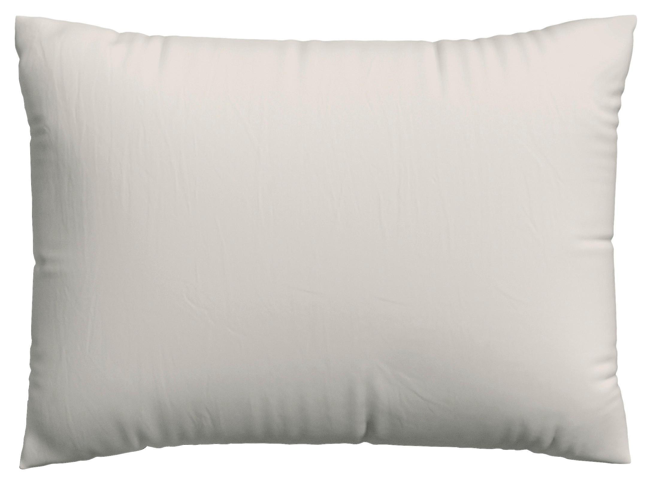 KOPFPOLSTERBEZUG WOVEN SATIN 70/90 cm  - Beige, Basics, Textil (70/90cm) - Schlafgut