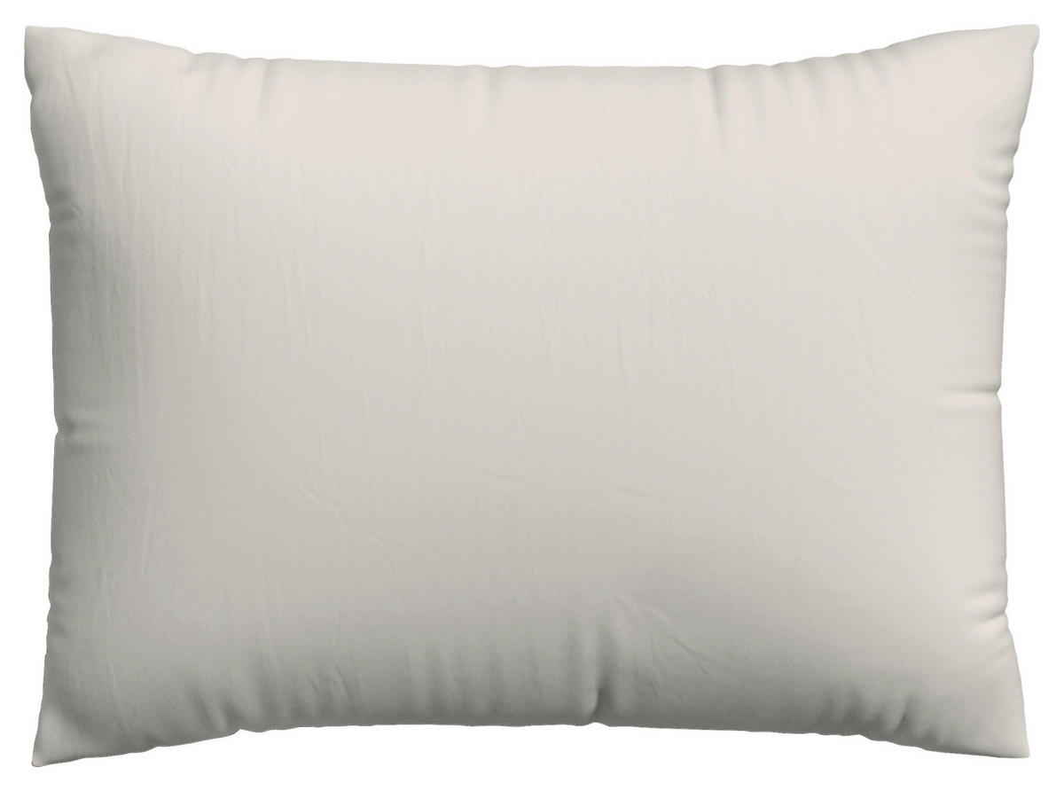KOPFPOLSTERBEZUG WOVEN SATIN 70/90 cm  - Beige, Basics, Textil (70/90cm) - Schlafgut