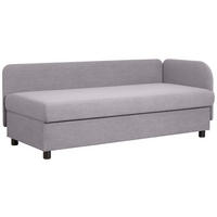 LIEGE in Grau  - Wengefarben/Grau, MODERN, Holz/Textil (206/80/94cm) - Joka