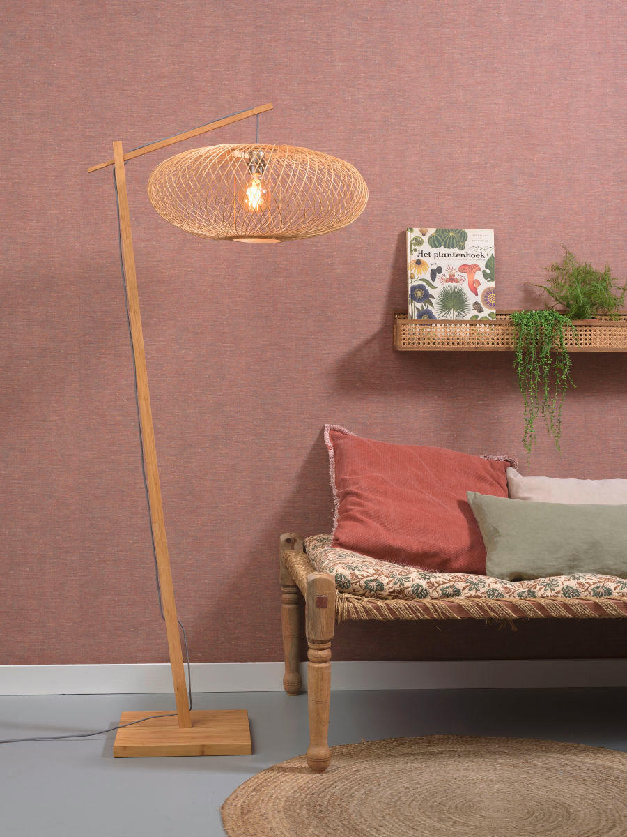 GOLVLAMPA GOOD&MOJO     - naturfärgad, Trend (176/60/80cm) - Good & Mojo