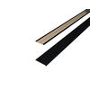 Faltleiste Schwarz - Schwarz, Basics, Naturmaterialien (240/2.2/2.2cm) - Egger Holzwerkstoffe
