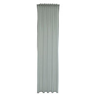 FERTIGVORHANG transparent  - Grau, KONVENTIONELL, Textil (140/245cm)