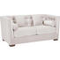 2,5-SITZER Mikrofaser Naturfarben - Wengefarben/Naturfarben, Design, Holz/Textil (178/84/98cm) - Carryhome