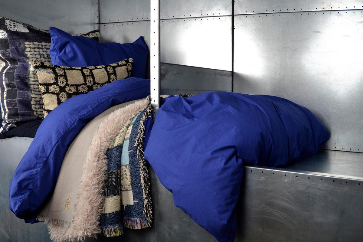 BETTDECKENBEZUG EASY Perkal 135/200 cm  - Blau, Basics, Textil (135/200cm) - Zoeppritz