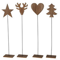 DEKOHIRSCH - Naturfarben, Basics, Holz/Metall (29/18/124cm)