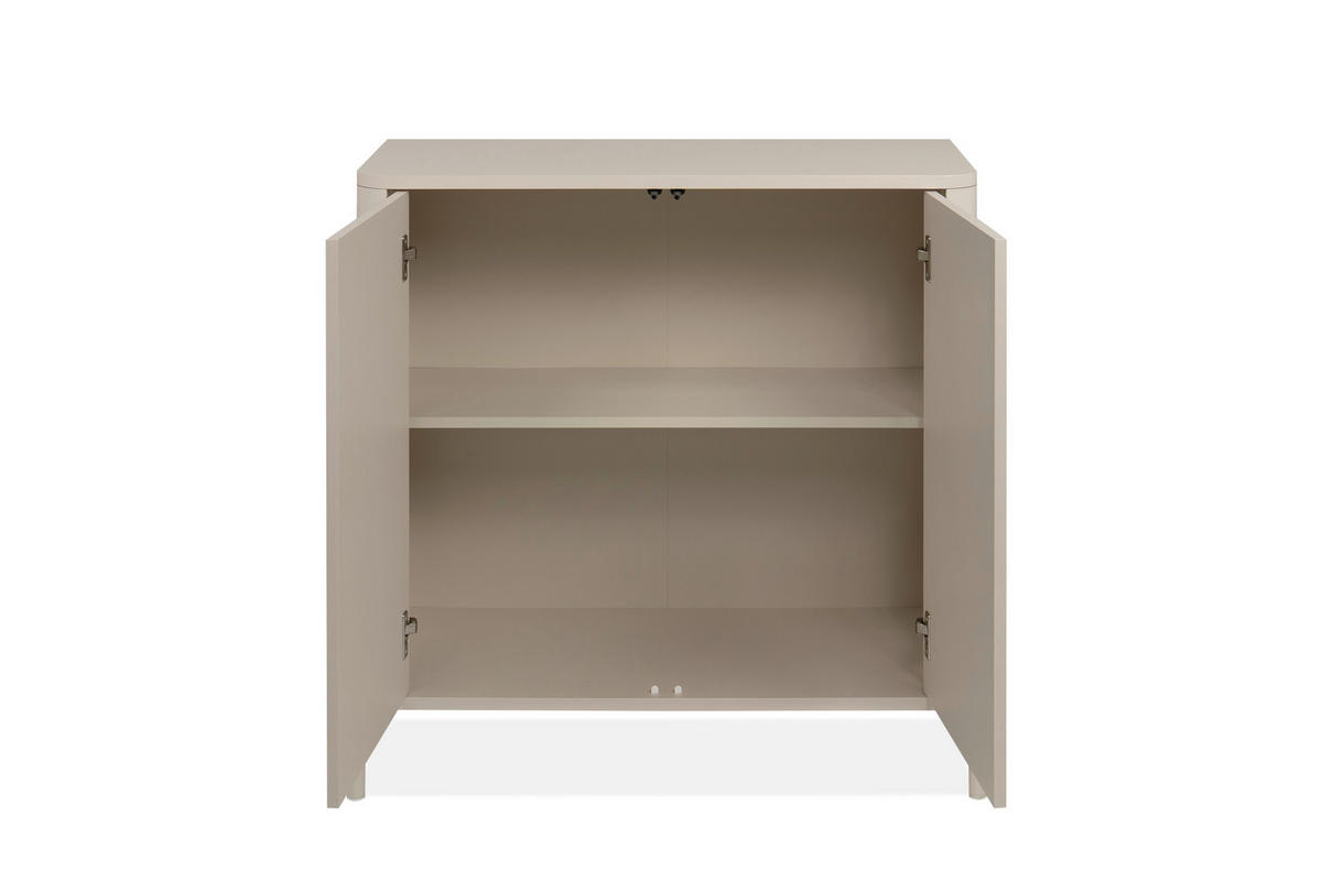KOMMODE , 86/88/38 cm,  - Kaschmir, Design, Holzwerkstoff/Metall (86/88/38cm) - MID.YOU