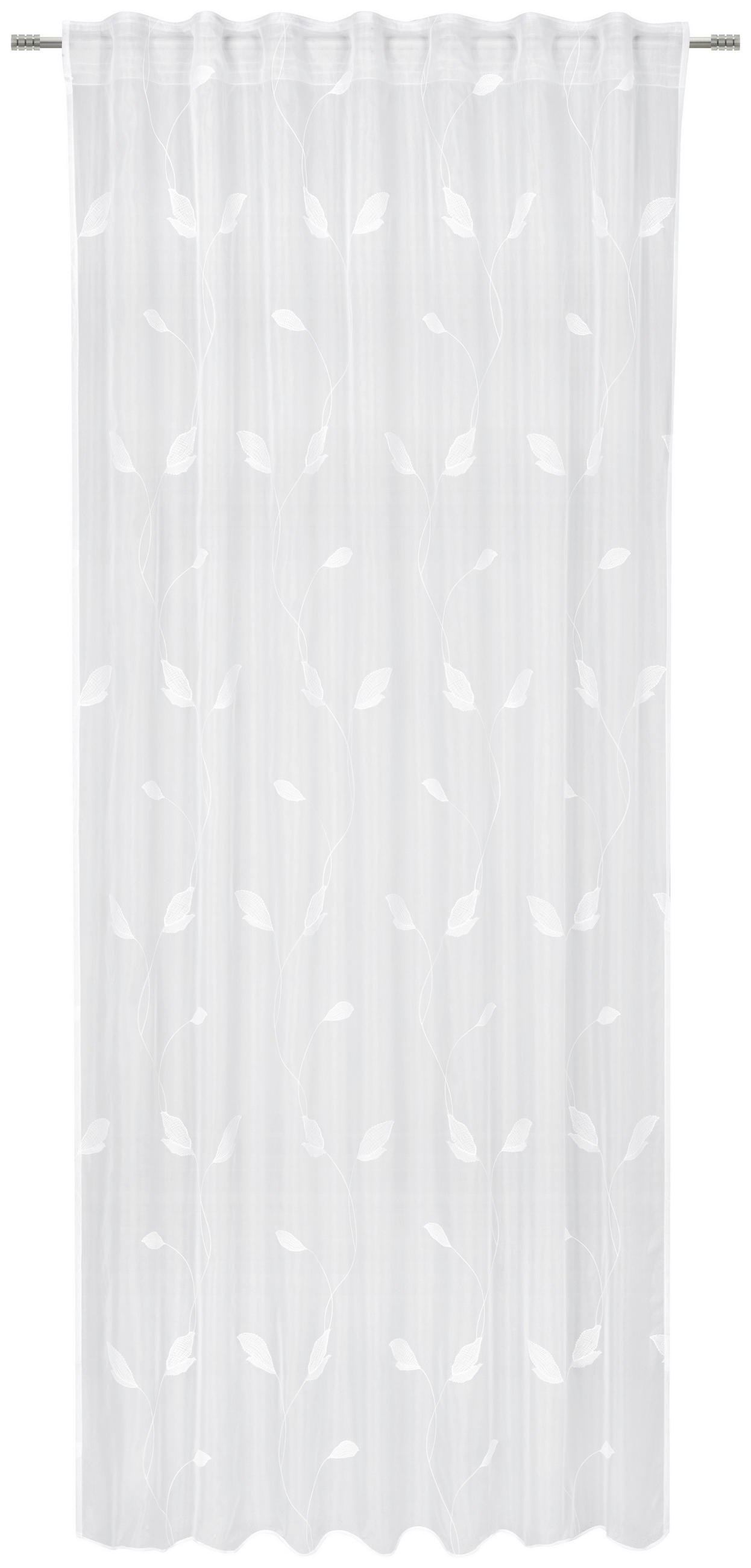 TKANINA ZA ZAVJESE bijela - bijela, Konvencionalno, tekstil (280cm) - Esposa